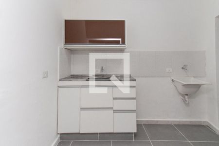 Cozinha e Área de Serviço de apartamento para alugar com 1 quarto, 25m² em Vila Gustavo, São Paulo
