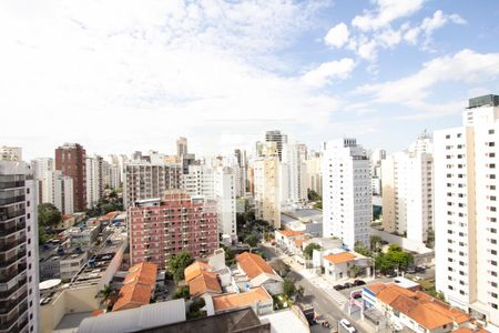 Vista Sala de apartamento à venda com 1 quarto, 41m² em Vila Nova Conceição, São Paulo