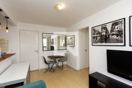 Sala de apartamento para alugar com 1 quarto, 41m² em Vila Nova Conceição, São Paulo