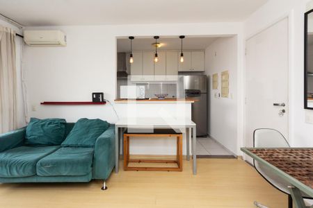 Sala de apartamento à venda com 1 quarto, 41m² em Vila Nova Conceição, São Paulo