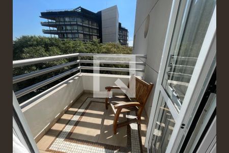 Varanda da Sala de apartamento para alugar com 1 quarto, 72m² em Vila Madalena, São Paulo