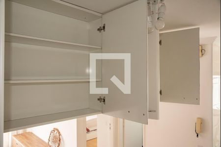 Cozinha de apartamento para alugar com 1 quarto, 35m² em Vila Clementino, São Paulo
