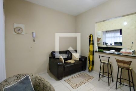 Sala de apartamento para alugar com 2 quartos, 60m² em Canto do Forte, Praia Grande
