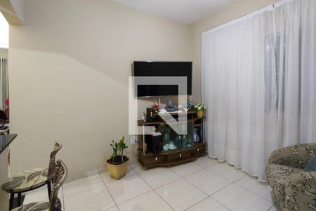 Sala de apartamento para alugar com 2 quartos, 60m² em Canto do Forte, Praia Grande