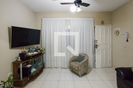 Sala de apartamento para alugar com 2 quartos, 60m² em Canto do Forte, Praia Grande