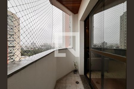 Sacada de apartamento à venda com 3 quartos, 105m² em Vila Valparaíso, Santo André
