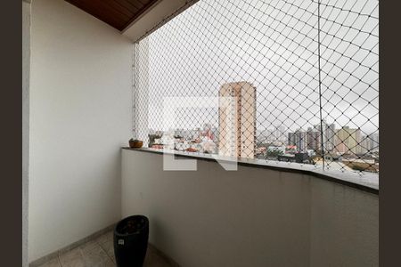 Sacada de apartamento à venda com 3 quartos, 105m² em Vila Valparaíso, Santo André