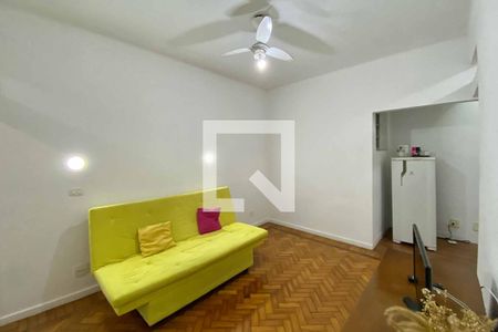 Sala de apartamento para alugar com 1 quarto, 50m² em Glória, Rio de Janeiro