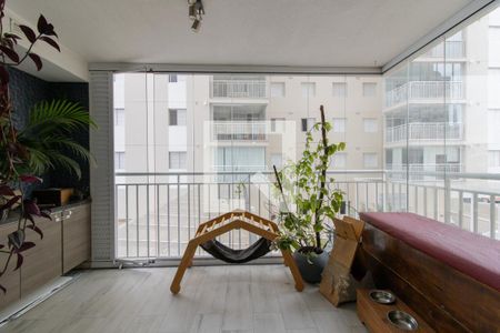 Apartamento à venda com 61m², 2 quartos e 1 vagaVaranda