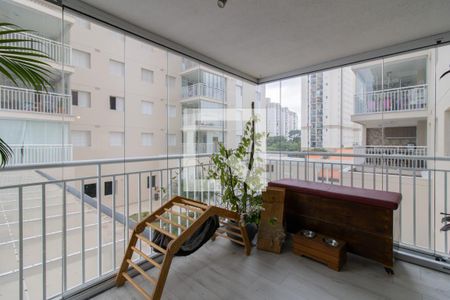 Apartamento à venda com 61m², 2 quartos e 1 vagaVaranda
