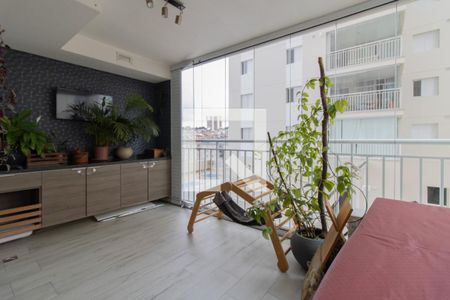 Apartamento à venda com 61m², 2 quartos e 1 vagaVaranda