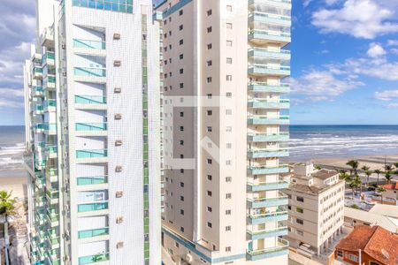 Varanda vista de apartamento para alugar com 2 quartos, 68m² em Caiçara, Praia Grande