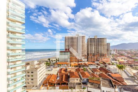 Varanda vista de apartamento para alugar com 2 quartos, 68m² em Caiçara, Praia Grande