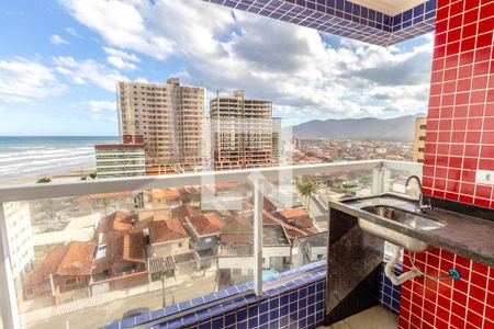 Varanda de apartamento para alugar com 2 quartos, 68m² em Caiçara, Praia Grande