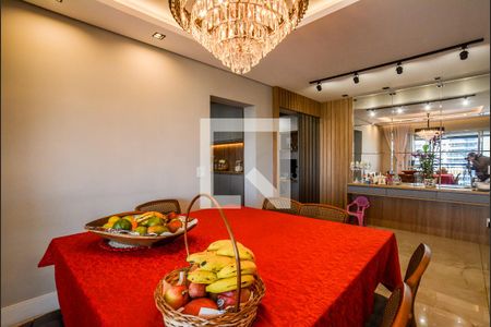 Sala de Jantar de apartamento à venda com 3 quartos, 135m² em Vila Gilda, Santo André