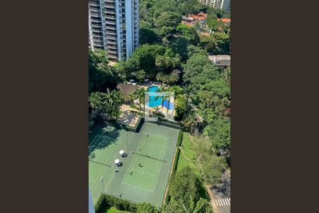 Sala - Vista de apartamento à venda com 3 quartos, 329m² em Santo Amaro, São Paulo