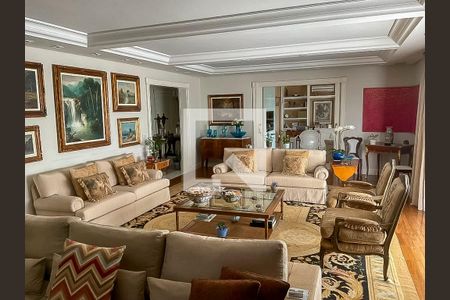 Sala de apartamento à venda com 3 quartos, 329m² em Santo Amaro, São Paulo