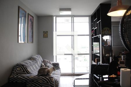 Sala de apartamento para alugar com 2 quartos, 60m² em Jardim Sabara, São Paulo