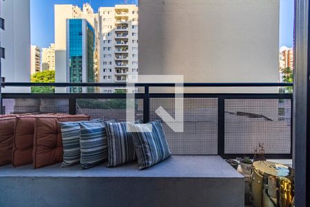 Varanda  de apartamento para alugar com 2 quartos, 54m² em Pinheiros, São Paulo