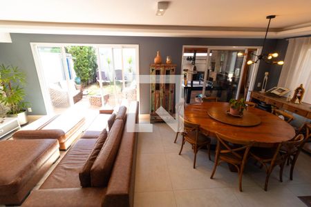 Salas de casa de condomínio à venda com 4 quartos, 408m² em Jardim Myrian Moreira da Costa, Campinas