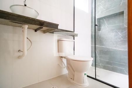 Banheiro de kitnet/studio à venda com 1 quarto, 27m² em Vila Mafra, São Paulo