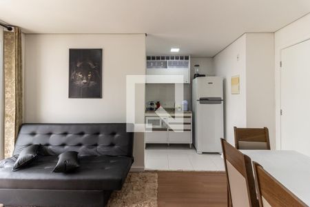 Sala de apartamento à venda com 1 quarto, 35m² em Santa Ifigênia, São Paulo