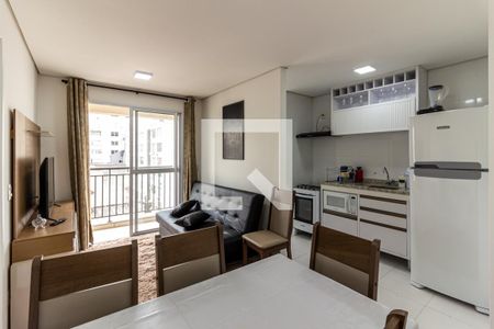 Sala de apartamento à venda com 1 quarto, 35m² em Santa Ifigênia, São Paulo