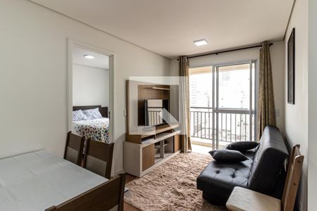 Sala de apartamento para alugar com 1 quarto, 35m² em Santa Ifigênia, São Paulo