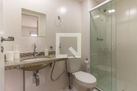 Apartamento para alugar com 35m², 1 quarto e 1 vagaSuíte - Banheiro
