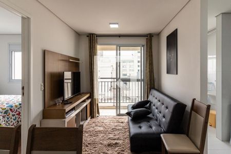 Sala de apartamento para alugar com 1 quarto, 35m² em Santa Ifigênia, São Paulo
