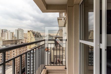 Varanda de apartamento para alugar com 1 quarto, 35m² em Santa Ifigênia, São Paulo