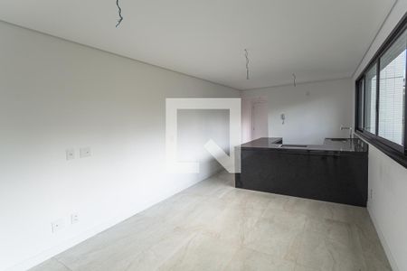 Sala de apartamento à venda com 2 quartos, 82m² em Vale do Sereno, Nova Lima