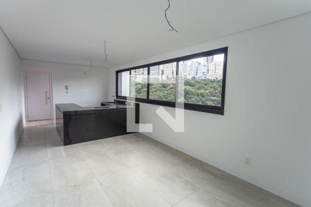 Sala de apartamento à venda com 2 quartos, 82m² em Vale do Sereno, Nova Lima