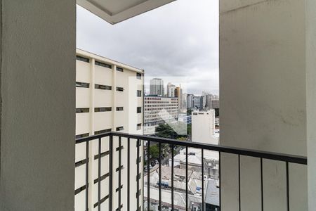 Varanda da Sala de apartamento para alugar com 1 quarto, 40m² em Aclimação, São Paulo