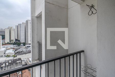 Varanda da Sala de apartamento para alugar com 1 quarto, 40m² em Aclimação, São Paulo
