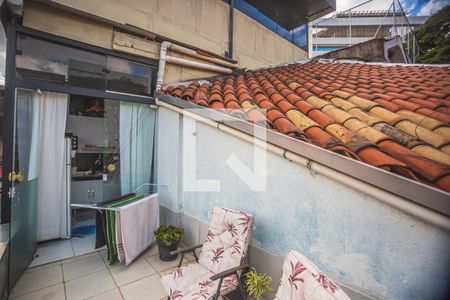 Studio para alugar com 50m², 1 quarto e sem vagaVaranda