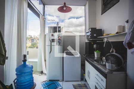 Cozinha de kitnet/studio para alugar com 1 quarto, 50m² em Mirandópolis, São Paulo