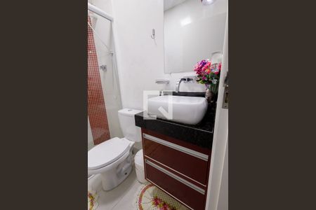 Apartamento para alugar com 95m², 2 quartos e 1 vagaBanheiro corredor