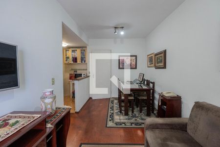Sala/Cozinha de apartamento à venda com 1 quarto, 34m² em Bela Vista, São Paulo
