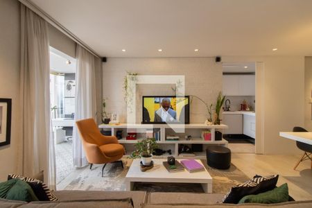 Sala de apartamento à venda com 1 quarto, 83m² em Jardim Zaira, Guarulhos