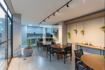 Apartamento para alugar com 34m², 1 quarto e 1 vaga Apartamento para alugar com 34m², 1 quarto e 1 vagaÁrea comum - Salão de festas