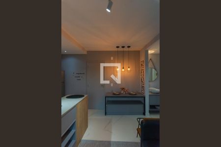 Sala de apartamento para alugar com 1 quarto, 34m² em Parque Industrial, Campinas