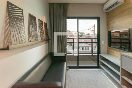 Sala de apartamento para alugar com 1 quarto, 34m² em Parque Industrial, Campinas