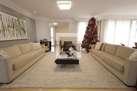 Sala de apartamento à venda com 4 quartos, 272m² em Vila Assunção, Santo André