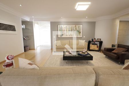 Sala de apartamento à venda com 4 quartos, 272m² em Vila Assunção, Santo André