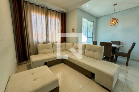 Sala de apartamento à venda com 3 quartos, 93m² em Havaí, Belo Horizonte