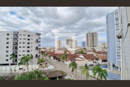 Varanda da Sala de apartamento para alugar com 1 quarto, 51m² em Vila Caiçara, Praia Grande