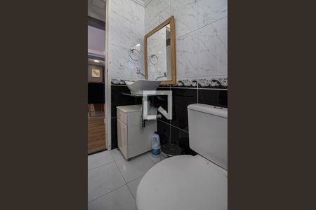 banheiro social de apartamento à venda com 2 quartos, 52m² em Jardim Celeste, São Paulo
