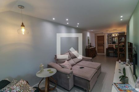 Sala de apartamento à venda com 3 quartos, 122m² em Recreio dos Bandeirantes, Rio de Janeiro