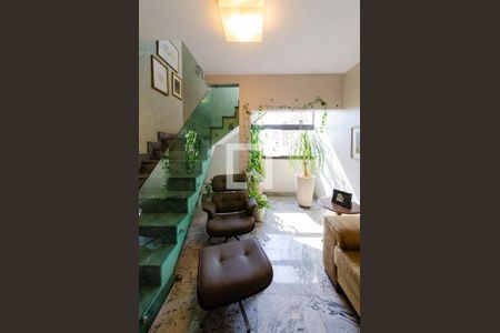 Sala de apartamento para alugar com 4 quartos, 206m² em São Pedro, Belo Horizonte